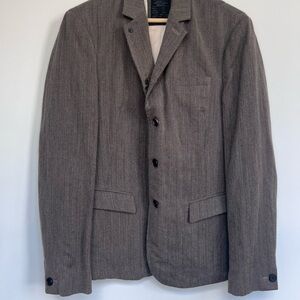 All Saints Gray Blazer